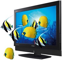 3D TV graphic